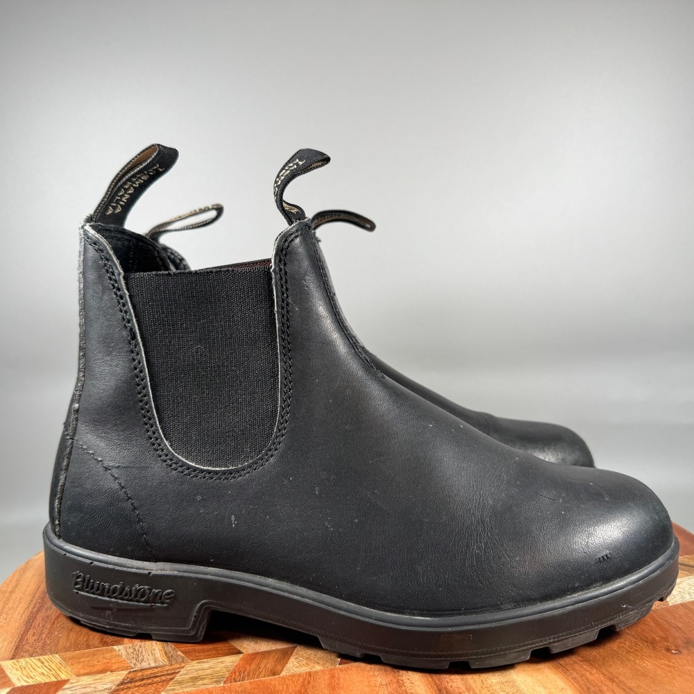 Blundstone 510 Original Series Black Leather Chelsea Boots Womens AU 6 US 8
